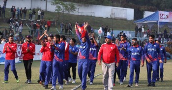 युएईविरुद्धको तीन एकदिवसीय क्रिकेट शृंखलामा नेपाल विजयी