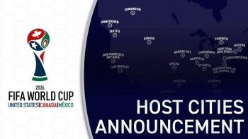 फिफा विश्वकप २०२६ उत्तर अमेरिकी तीन देशले आयोजना गर्ने, आयोजक शहरहरुको नाम सार्वजनिक 