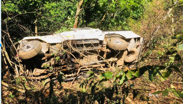 स्याङ्जाको वालिङमा जिप दुर्घटना हुँदा एक बालकसहित पाँच जनाको मृत्यु 